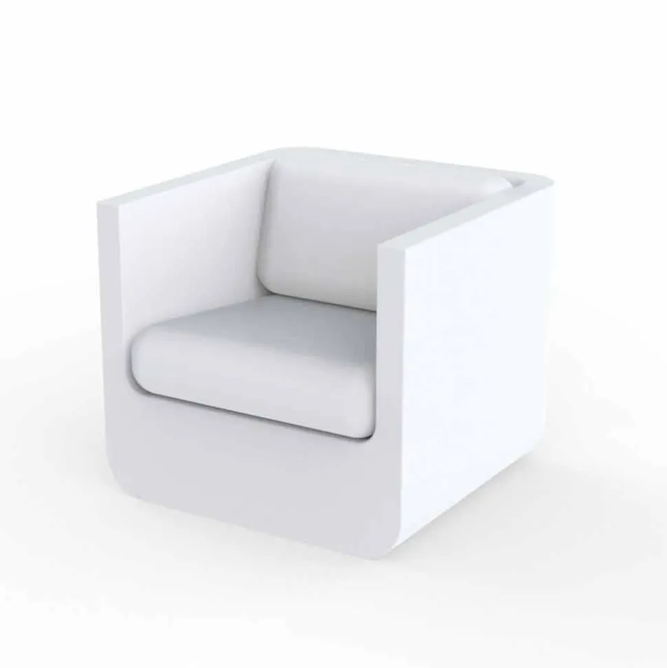 Vondom Ulm salotto da esterno bianco, design moderno