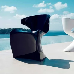 Vondom Wing sedia da giardino di design in polietilene L50xP56xH74 cm