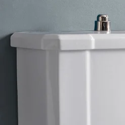 Water Monoblocco Vintage in Ceramica Bianca con Cassetta Made in Italy – Marwa
