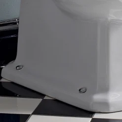Water Monoblocco Vintage in Ceramica Bianca con Cassetta Made in Italy – Marwa